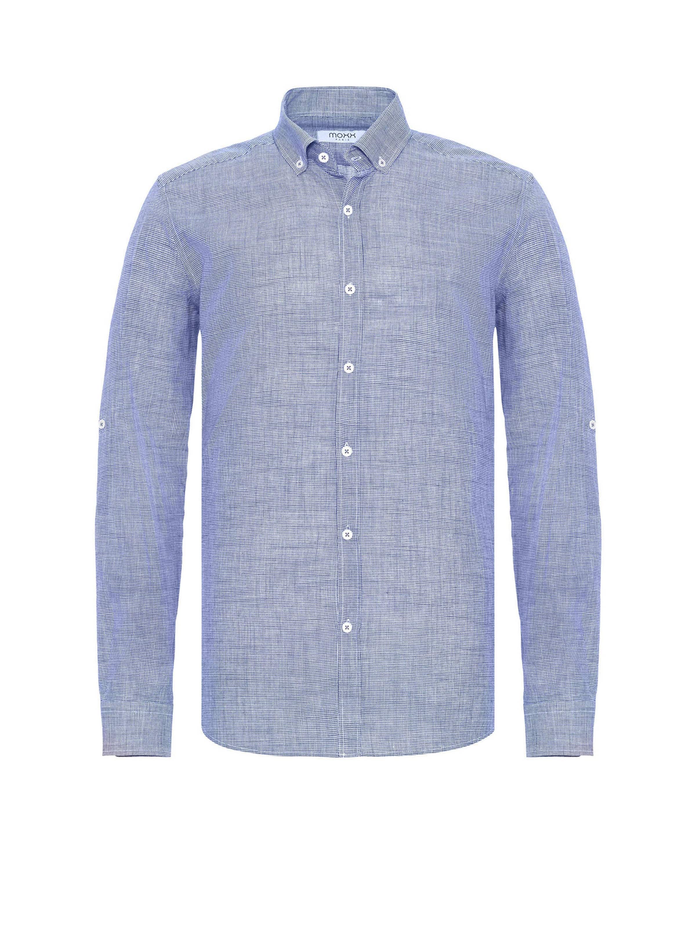 Coupe regular Chemise Moxx Paris en bleu : devant