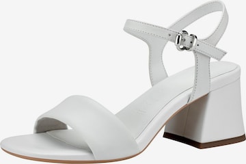 TAMARIS Sandals in White: front