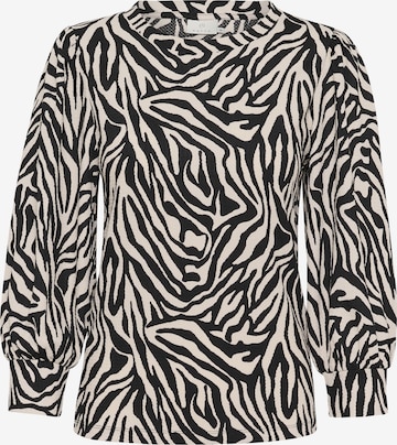 pilka Kaffe Marškinėliai 'Ivanna': priekis