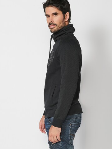 KOROSHI Sweatshirt in Zwart