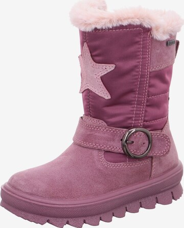 SUPERFIT Snowboots 'Flavia' in Lila: voorkant