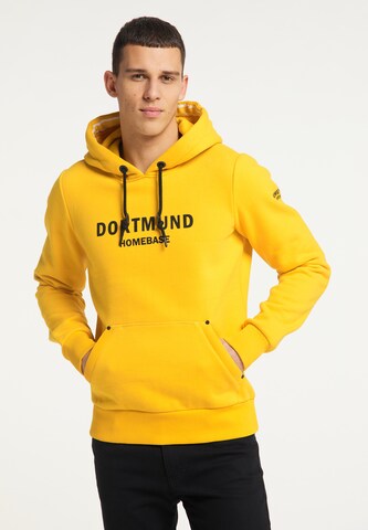 HOMEBASE Sweatshirt 'Dortmund' in Geel: voorkant