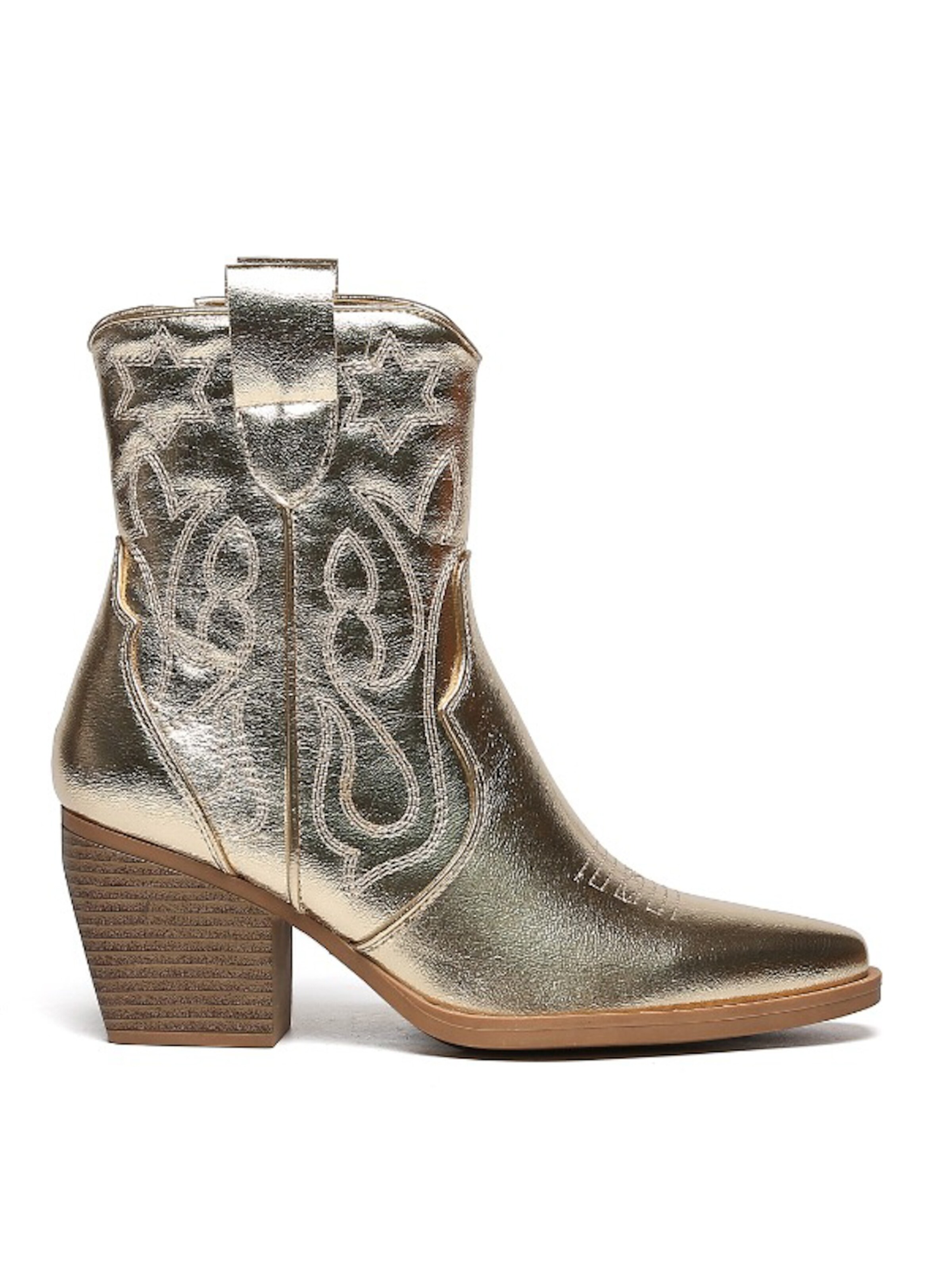 Bottes de cowboy Smile Favorites en or