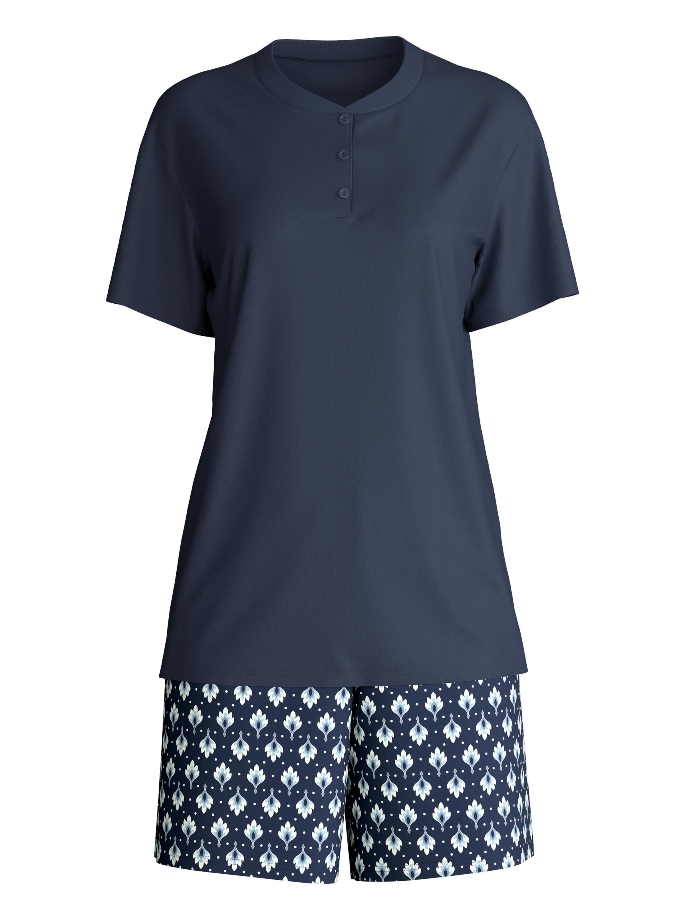 CALIDA Shorty 'Daylight Dreams'‌‌‌‌‌ in Blau: Vorderseite