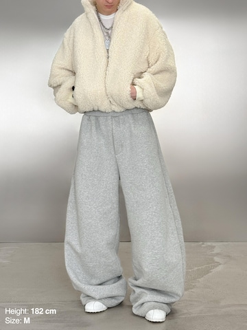 ENRAGE Fleece jacket 'SHERPA' in Beige