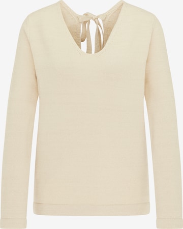 IZIA Sweater in Beige: front