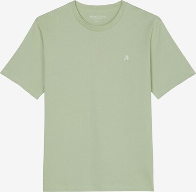 Marc O'Polo T-Shirt en vert clair / blanc, Vue avec produit