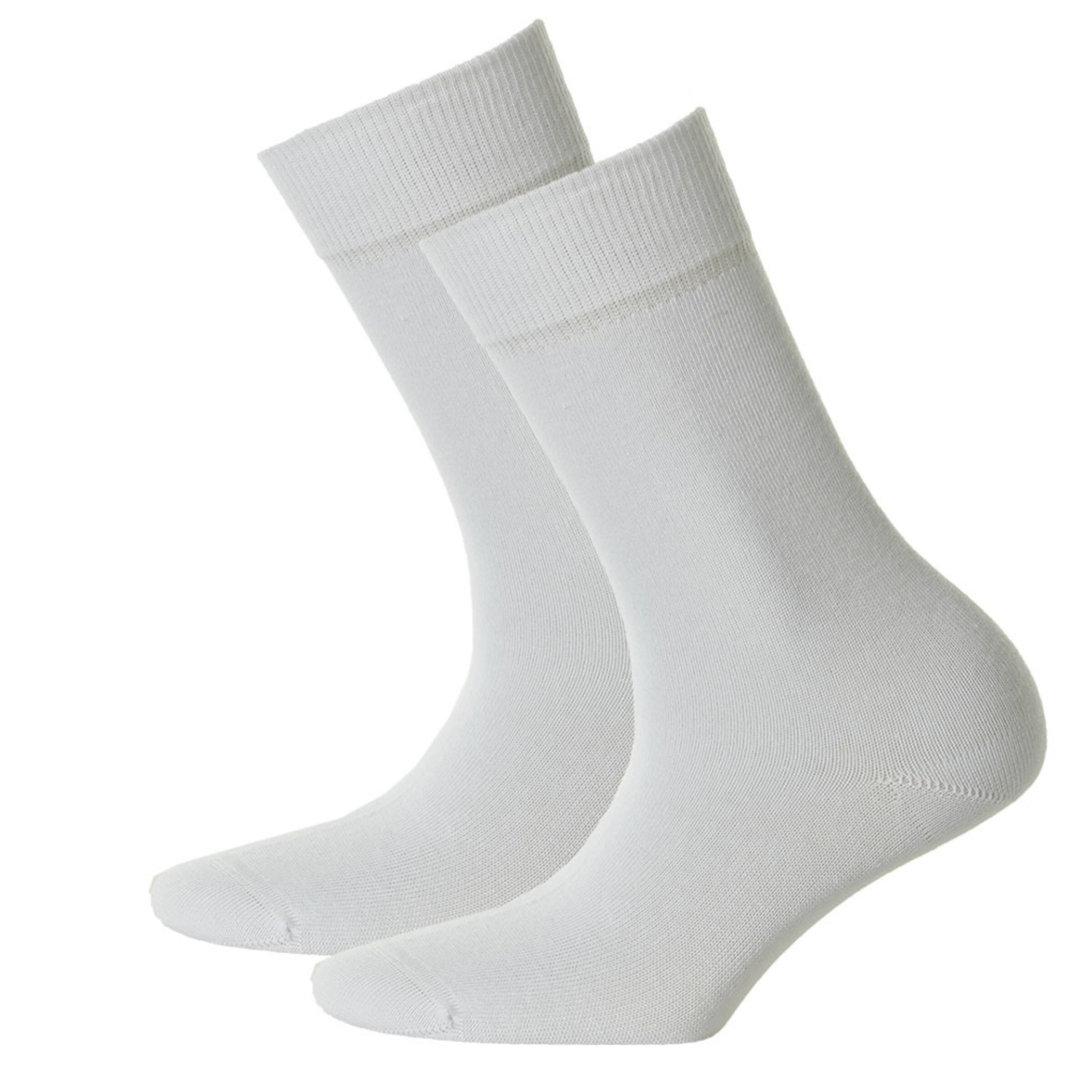Hudson - Calcetines 'Only' en blanco: frente