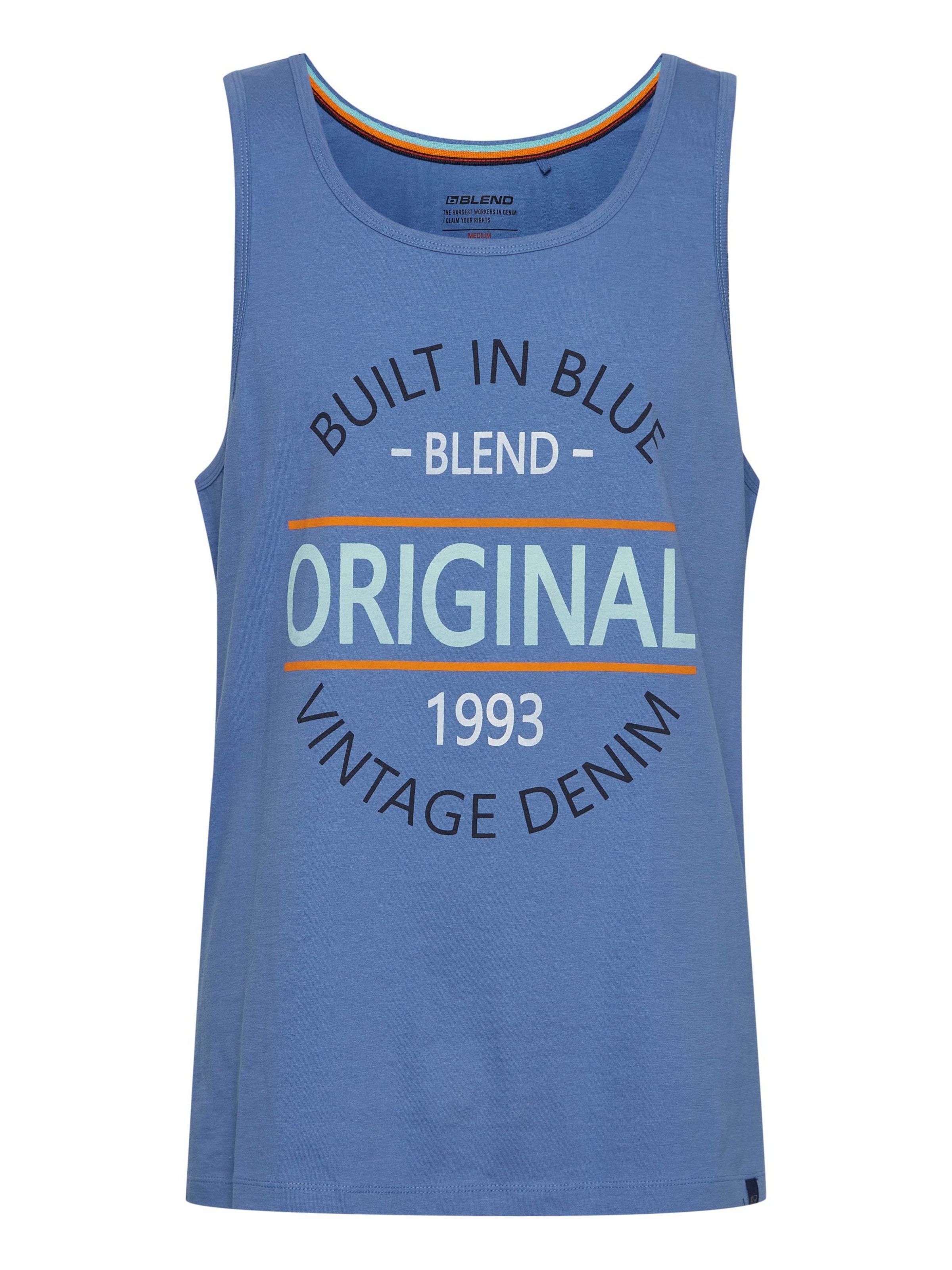 BLEND Shirt 'BHAlvarez' in Blau: Vorderseite