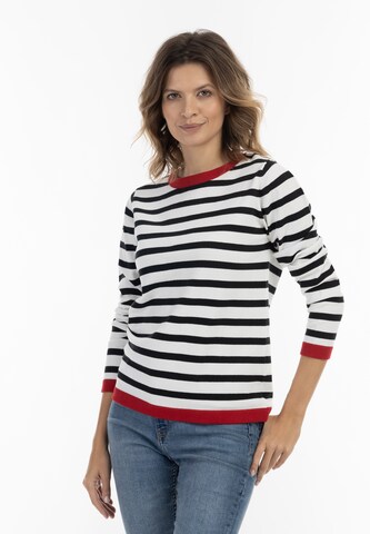 usha BLUE LABEL Sweater in White: front