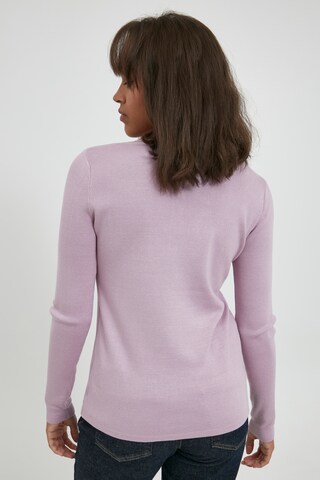 PULZ Jeans Sweater 'SARA' in Purple