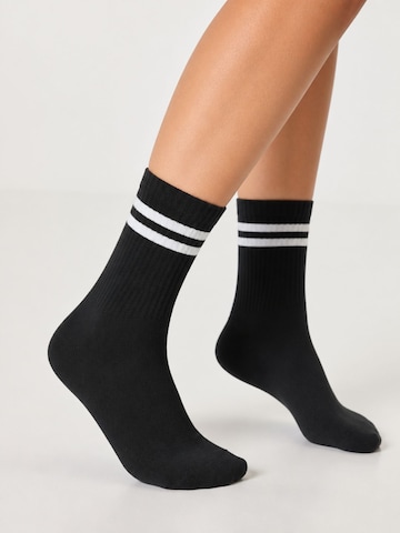sockenkauf24 Athletic Socks in Black