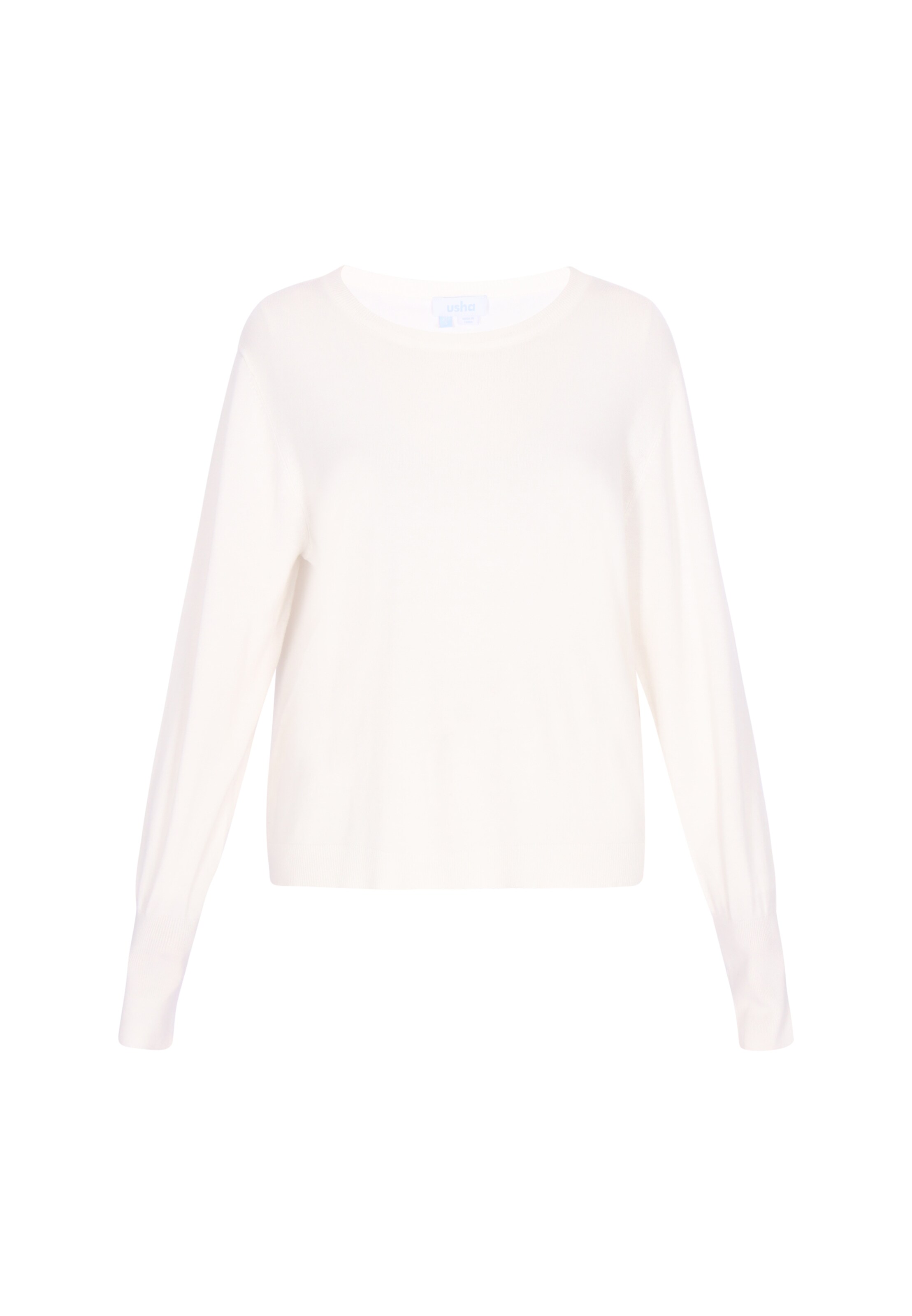 usha BLUE LABEL Trui in Wit: voorkant