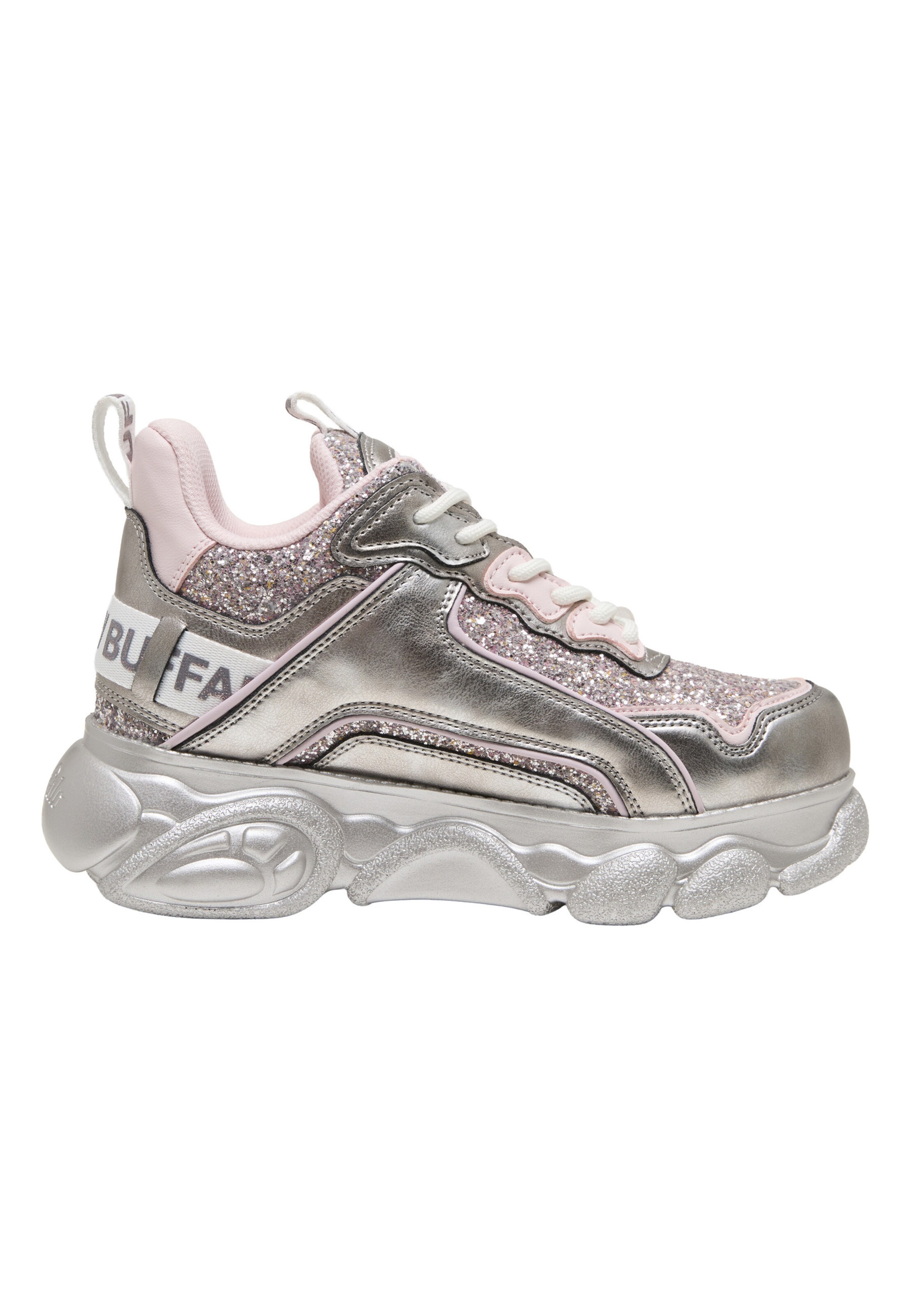 BUFFALO Sneakersy niskie 'Cld Chai' w kolorze różowy