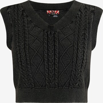 myMo ROCKS Sweater in Black: front