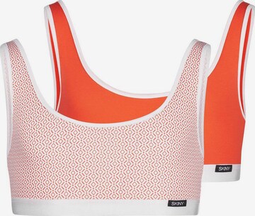 Bustier Soutiens-gorge Skiny en orange : devant