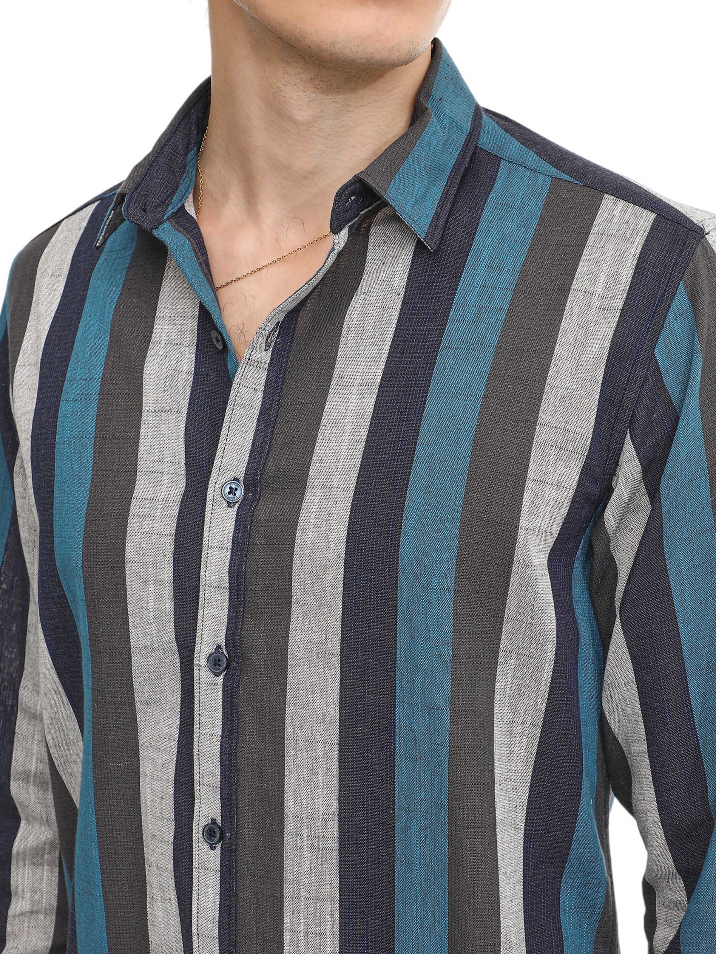 Campus Sutra Rovný strih Košeľa 'Xara' - Béžová