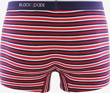 Blackspade Boxer shorts ' Stripes ' in Blue