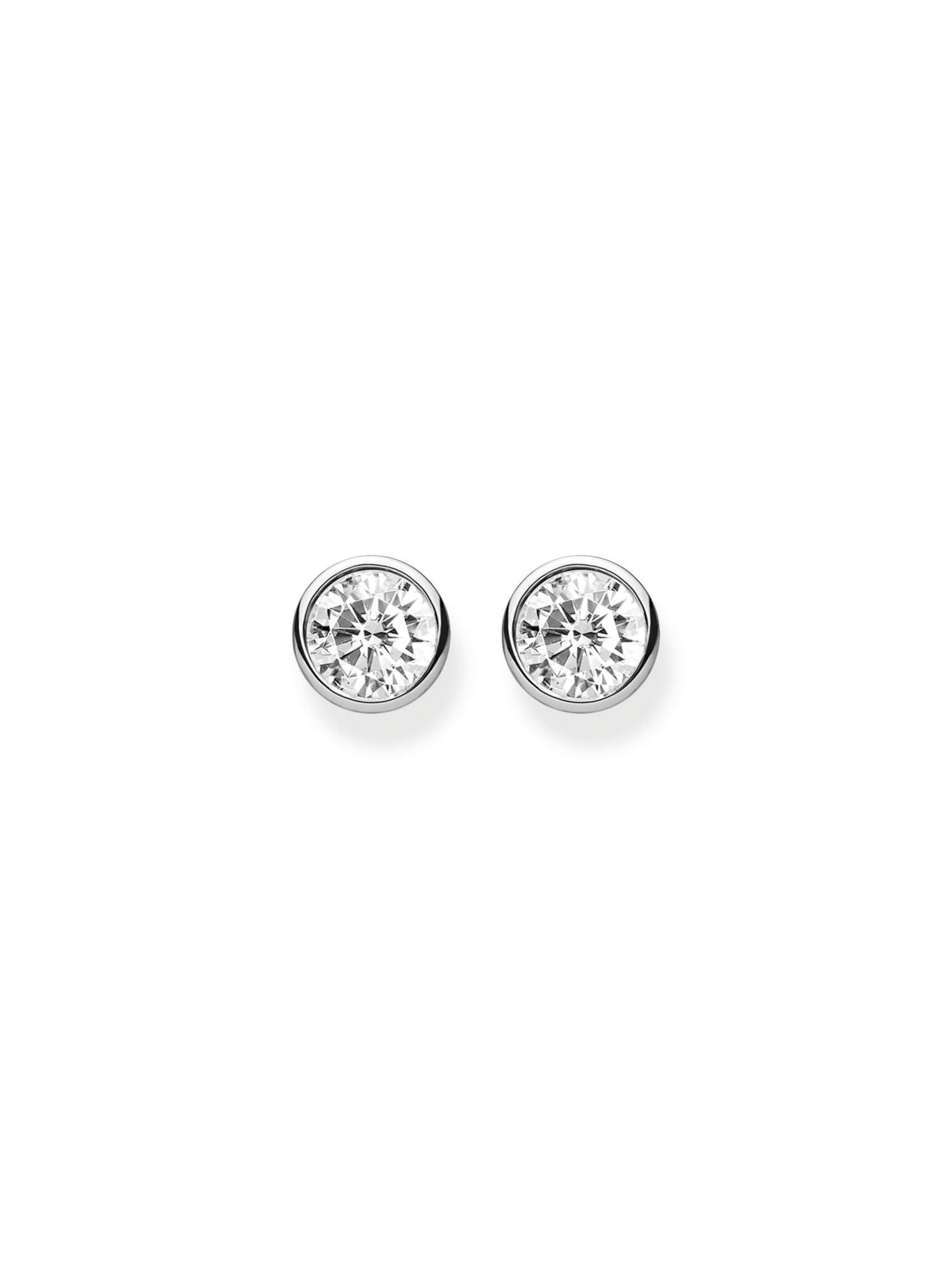 Thomas Sabo Ohrstecker in Silber: Vorderseite