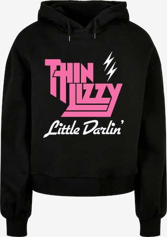 Merchcode Sweatshirt 'Thin Lizzy - Little Darlin' in Schwarz: predná strana