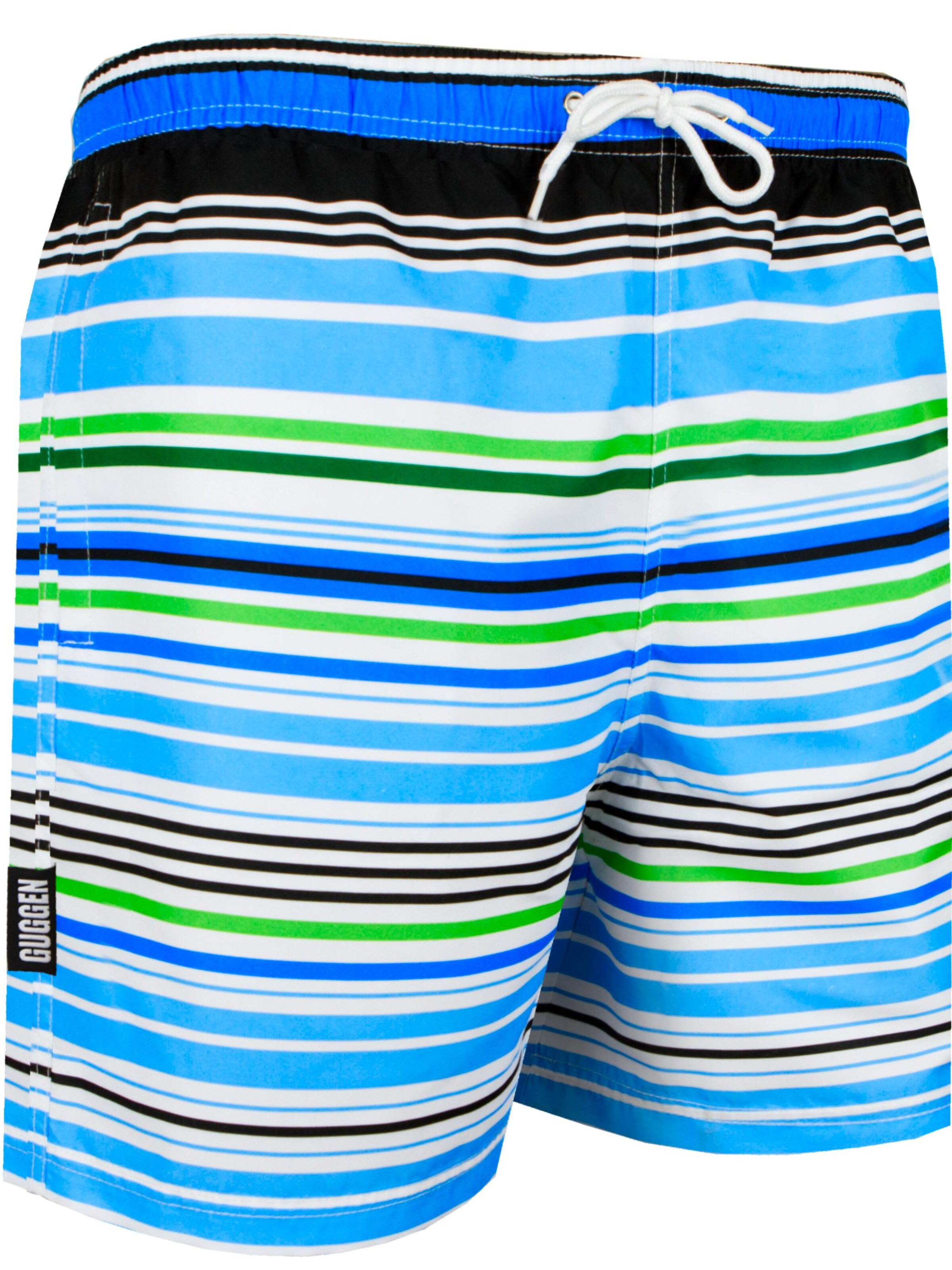 Guggen Mountain Badeshorts 'Boardshorts 2347'‌ in Weiß
