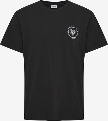 T-Shirt !Solid en noir : devant