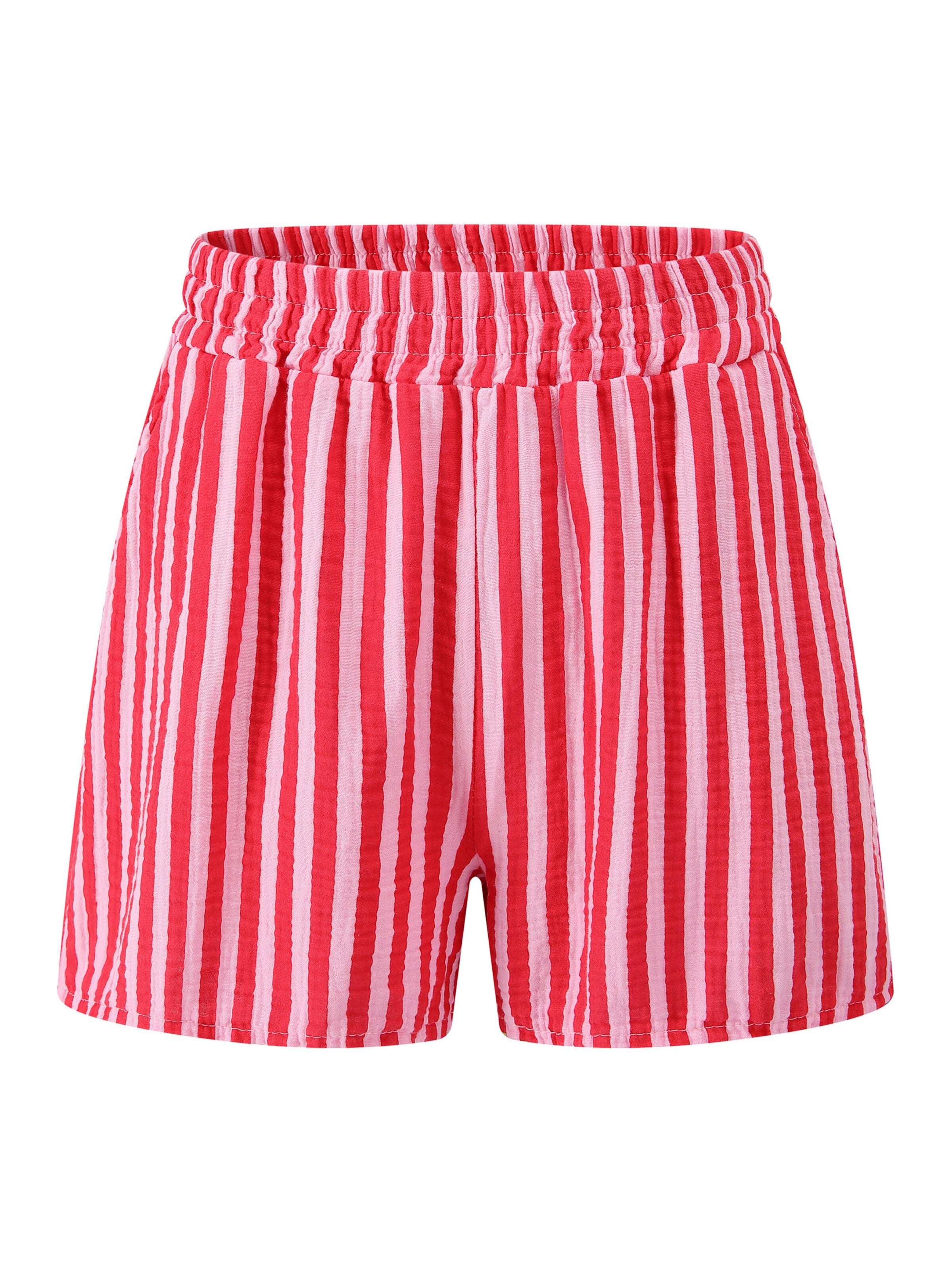 SASSYCLASSY Pants in Red: front