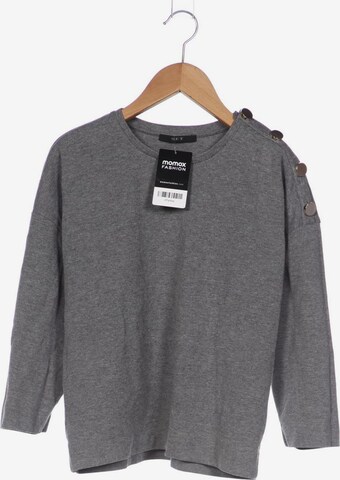 SET Sweatshirt & Zip-Up Hoodie in XS in Grey: front