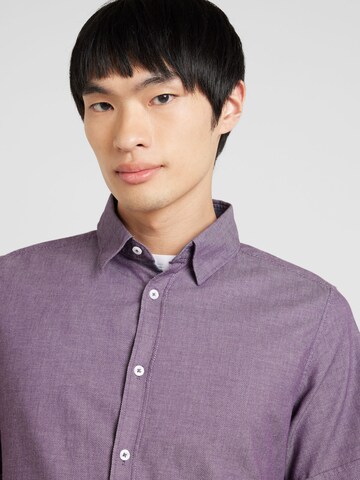 s.Oliver Slim Fit Hemd in Lila