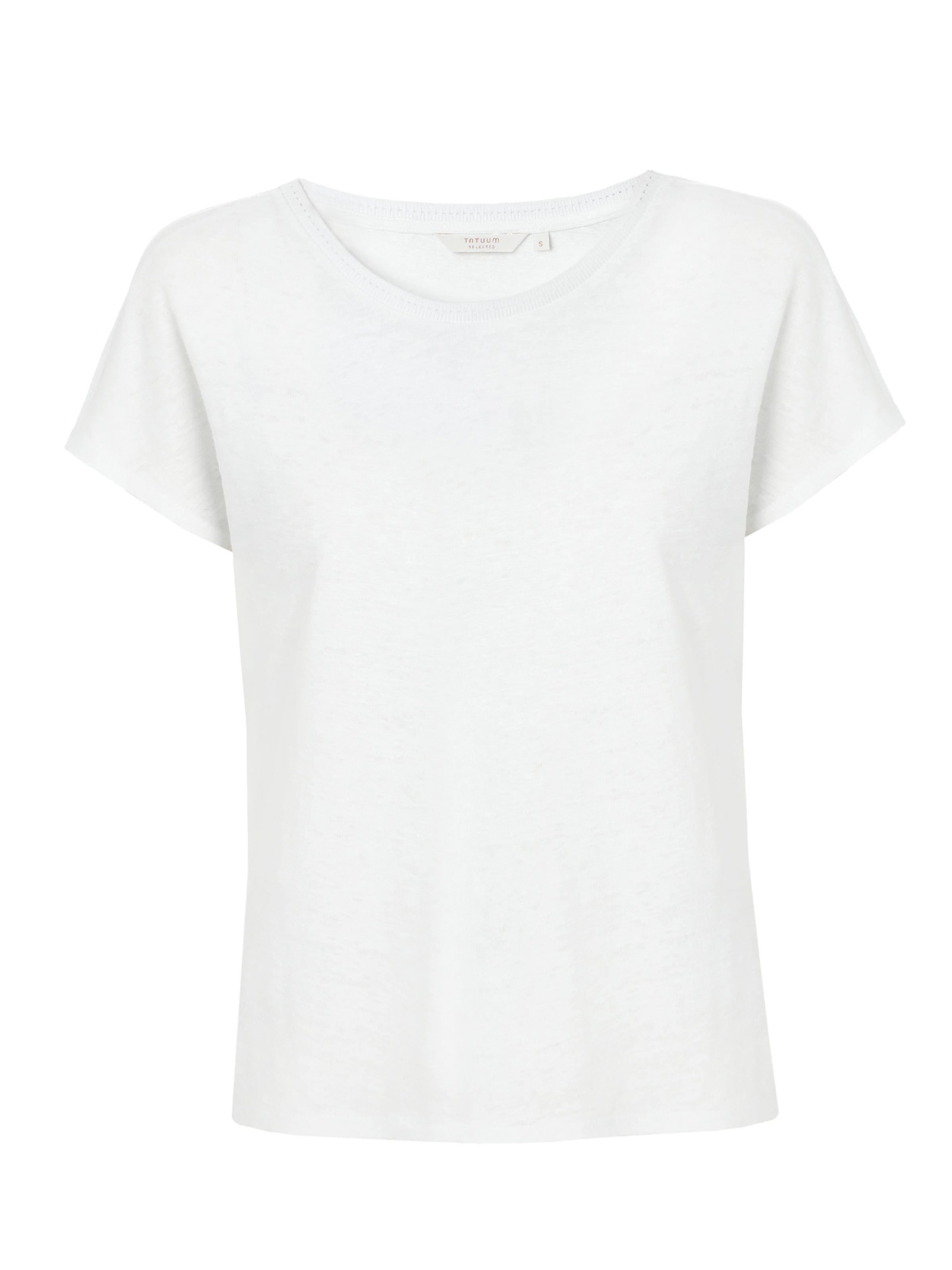 TATUUM Shirt 'Onyka' in Wit: voorkant