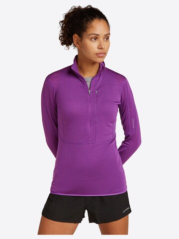 Bluză de molton 'W Mer 200 Realfleece Descender LS Half Z' de la ICEBREAKER pe mai multe culori