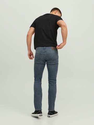 JACK & JONES Slimfit Jeansy w kolorze szary