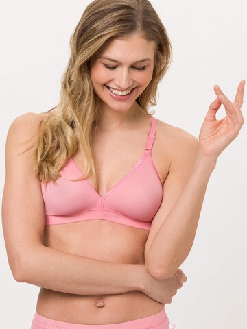BeeDees Triangle Bra 'BH Microfun N' in Pink