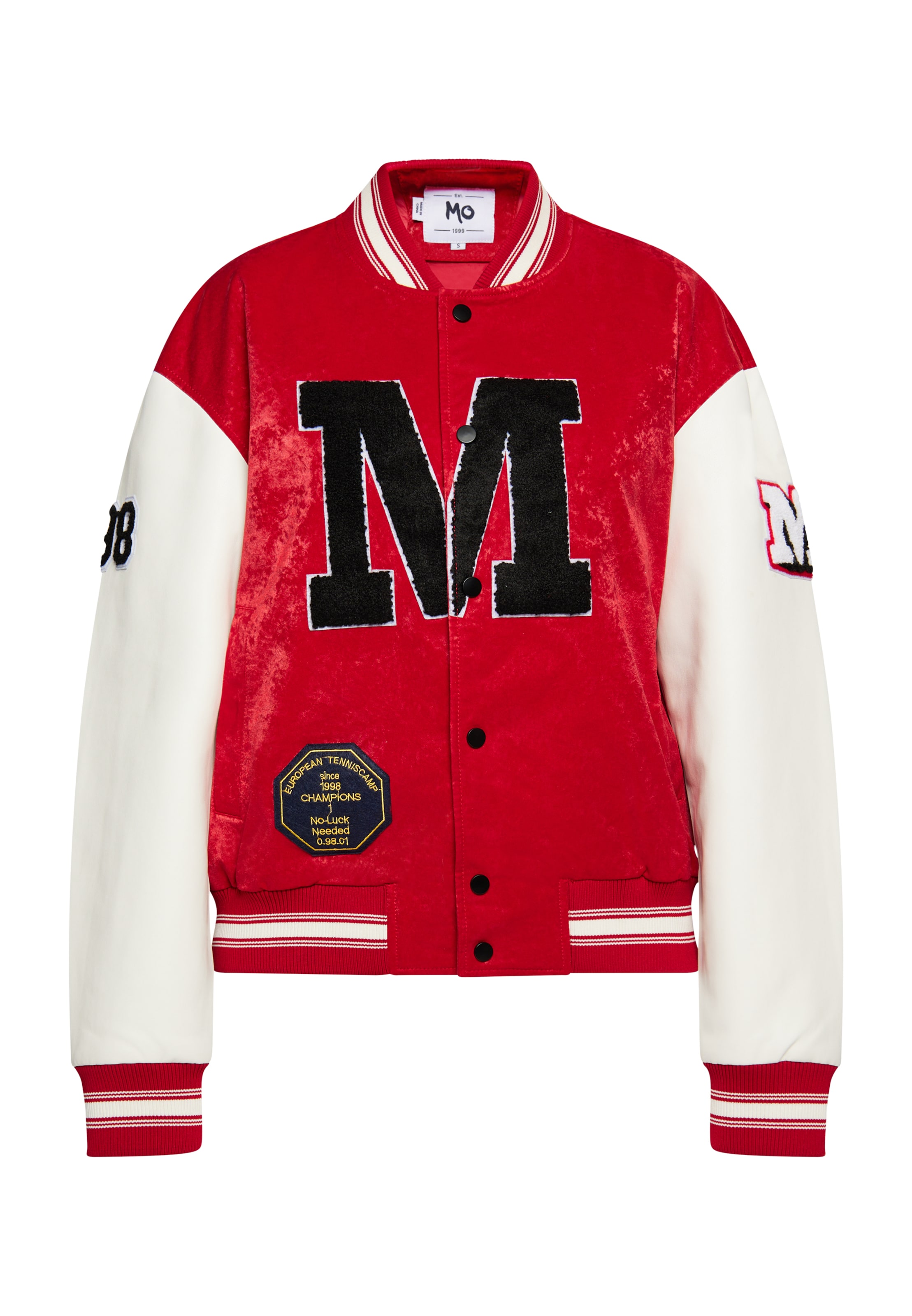 MO Jacke in Rot: Vorderseite