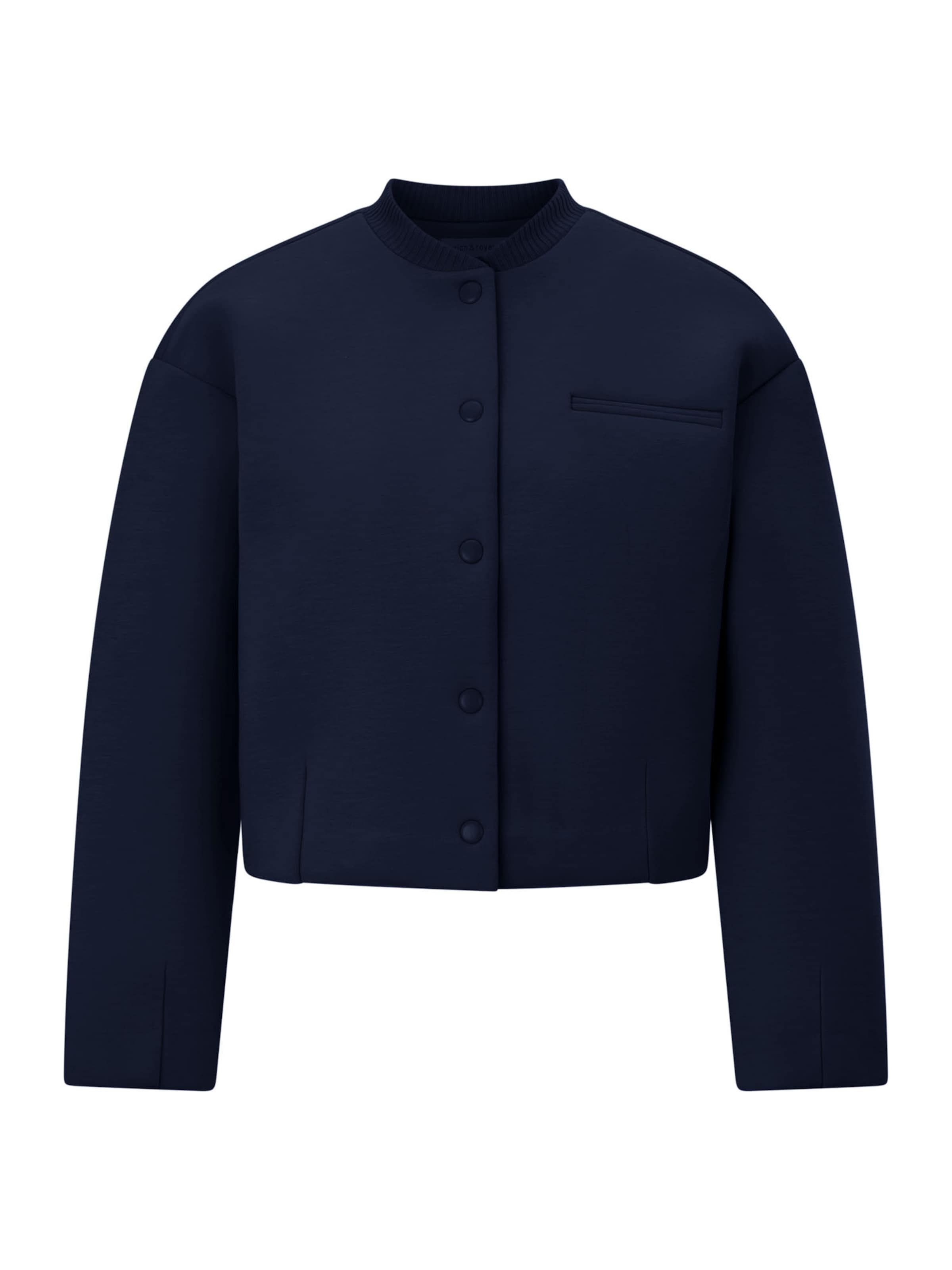 Rich & Royal Демисезонная куртка в Синий: спереди