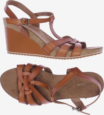 Graceland Sandals & High-Heeled Sandals in 39 in Brown: front