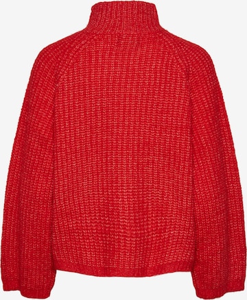 PIECES Pullover 'NELL' in Rot