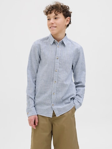 Jack & Jones Junior Regular Fit Skjorte i blå: forside