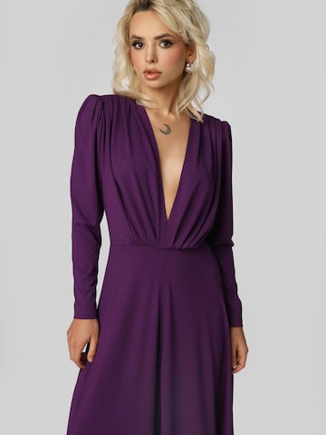 Madnezz House - Vestido 'pat' em roxo