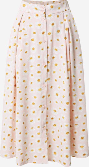 Monki Rock 'Sigrid' in gelb / rosa / weiß, Produktansicht