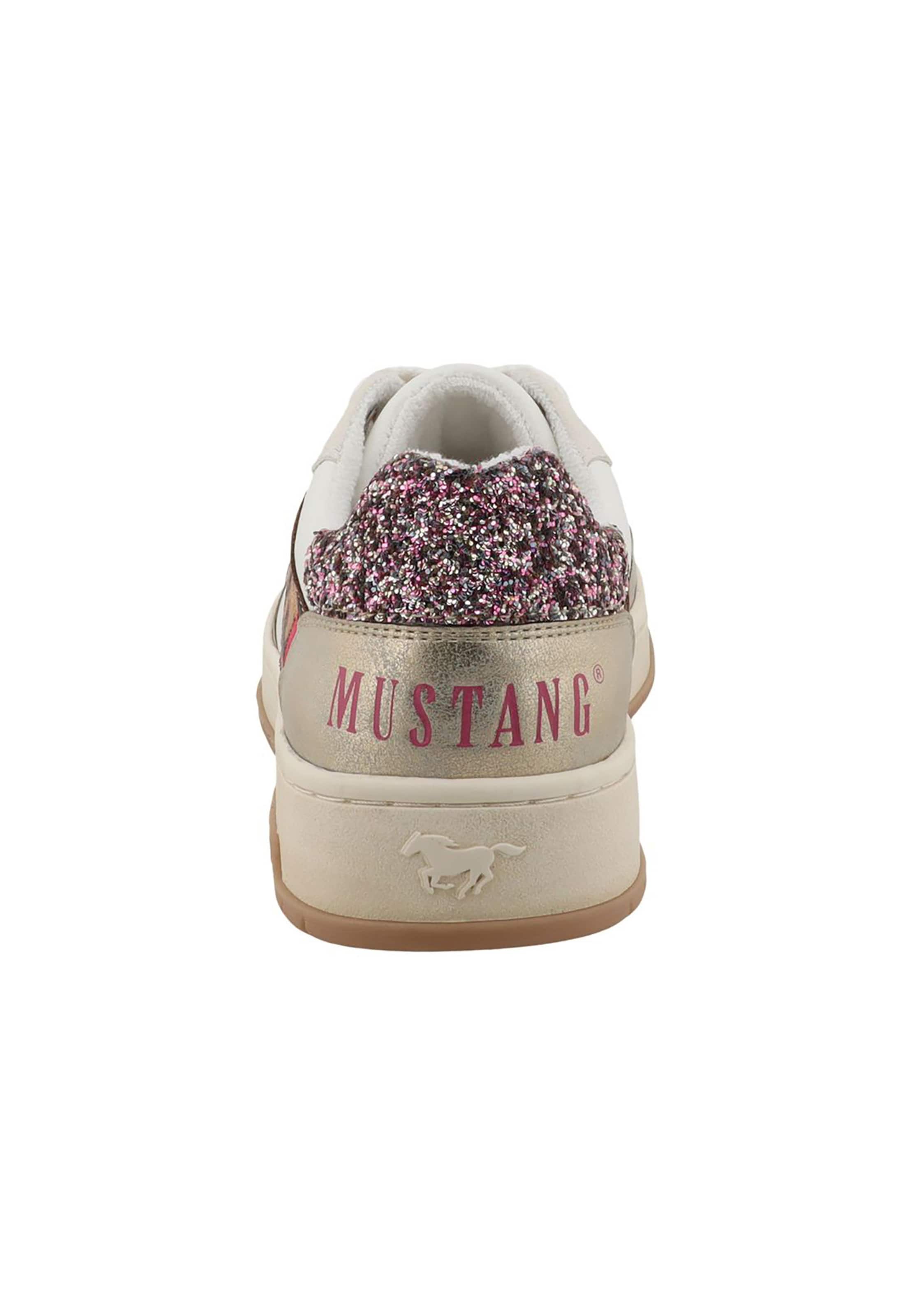 Baskets basses MUSTANG en mélange de couleurs