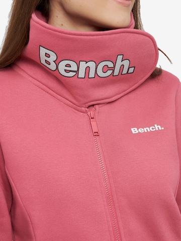 BENCH Zip-Up Hoodie 'Haylo' in Pink