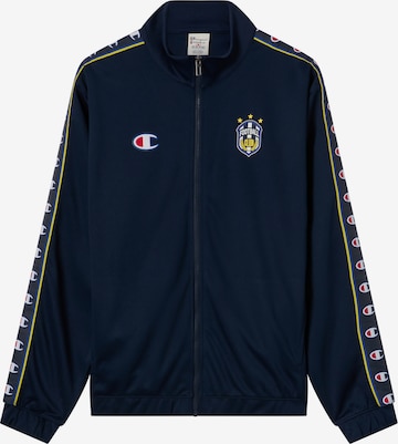 Champion Authentic Athletic Apparel Sweatvest in Blauw: voorkant