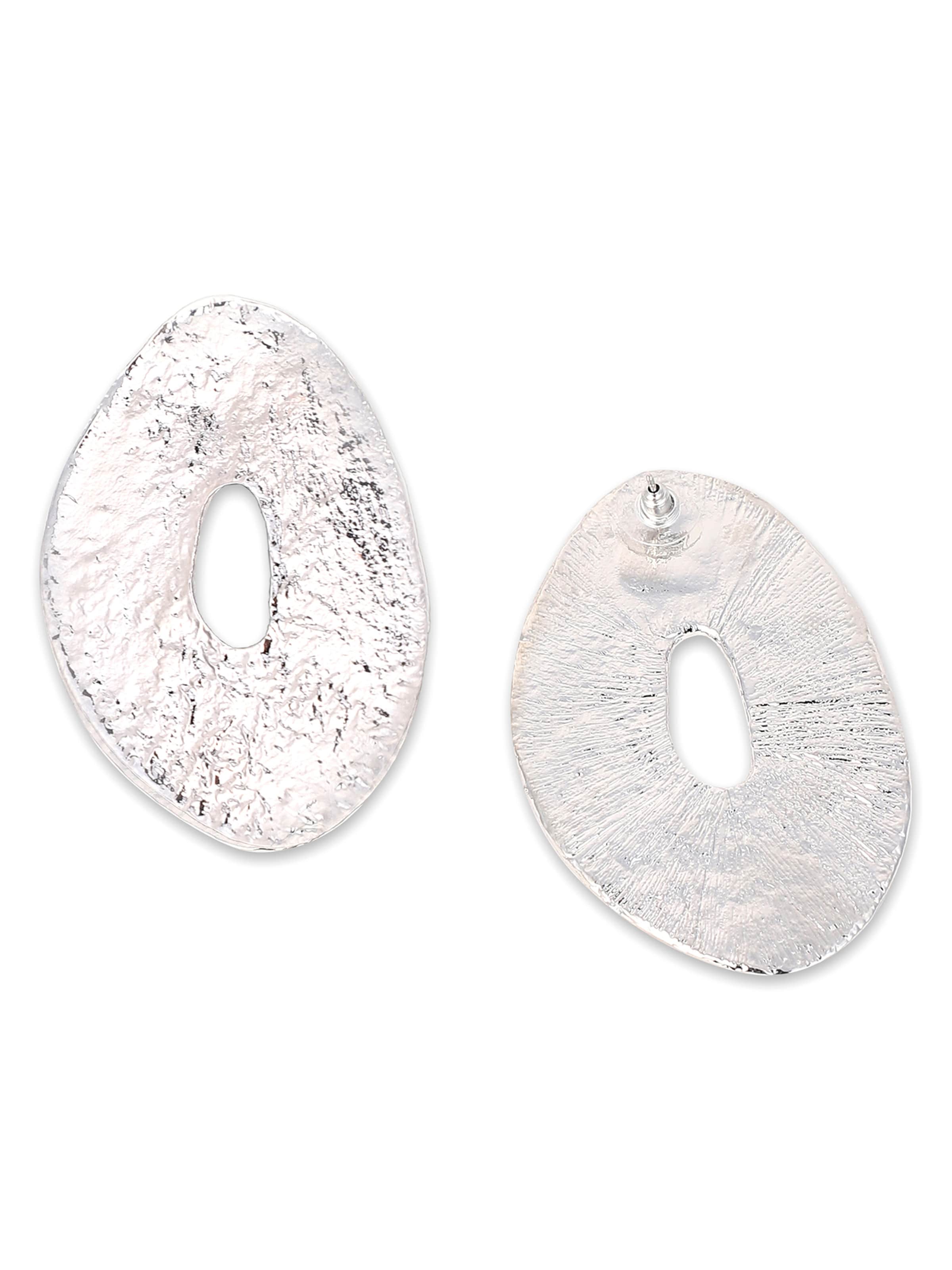 SOHI Uhani 'Tera' | srebrna barva