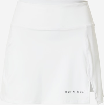 Röhnisch - Falda deportiva en blanco: frente