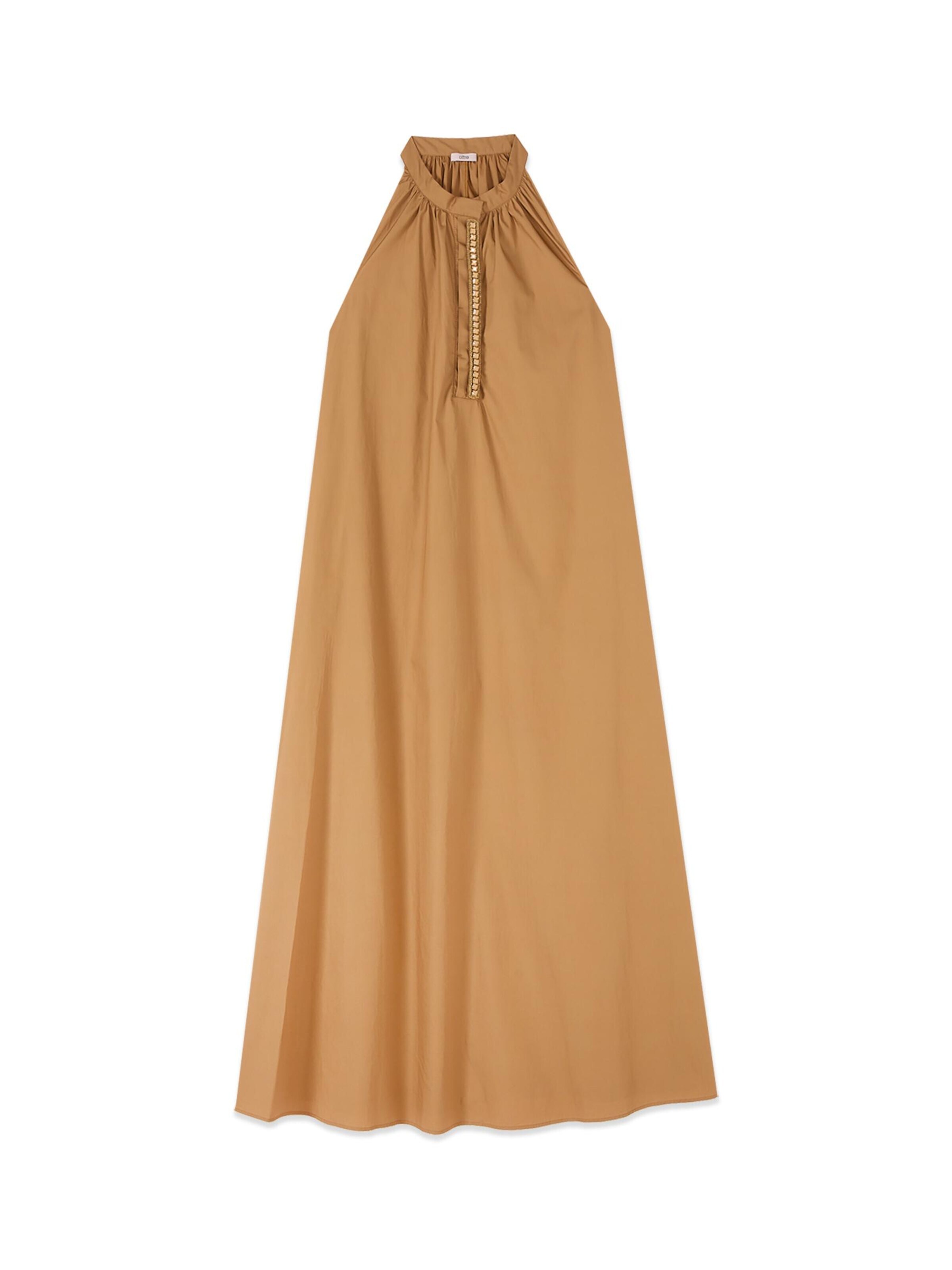 oltre - Vestido en beige: frente