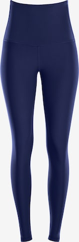 Winshape Skinny Sportbroek 'HWL112C' in Blauw: voorkant