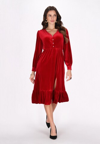 faina Cocktail dress in Red