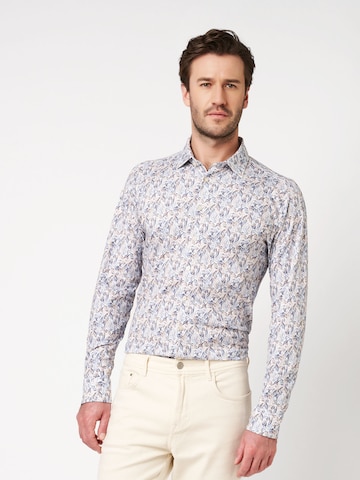 Coupe regular Chemise DESOTO en vert : devant