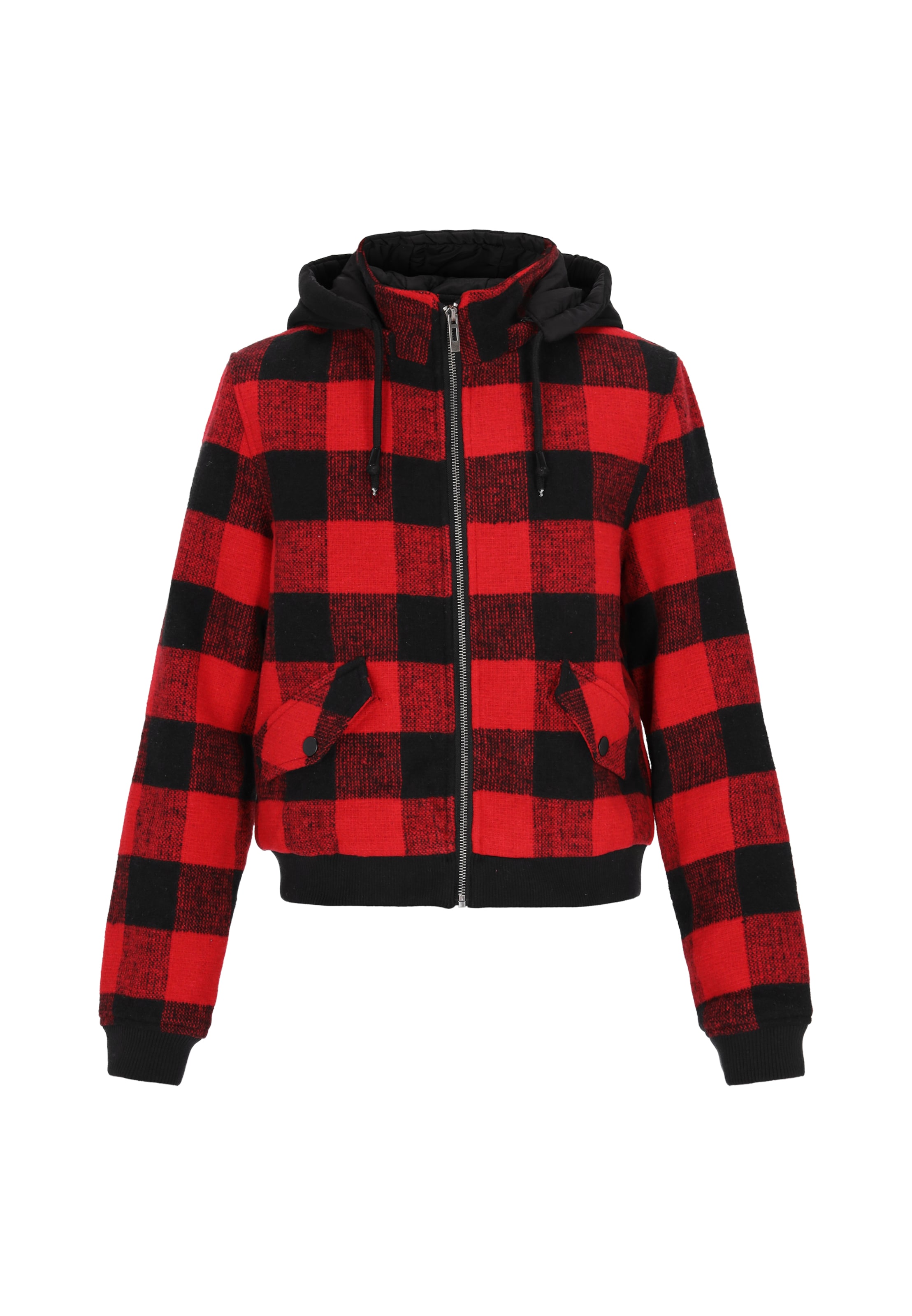 - CONTRAER - Kurtka przejściowa w kolorze czerwony: przód